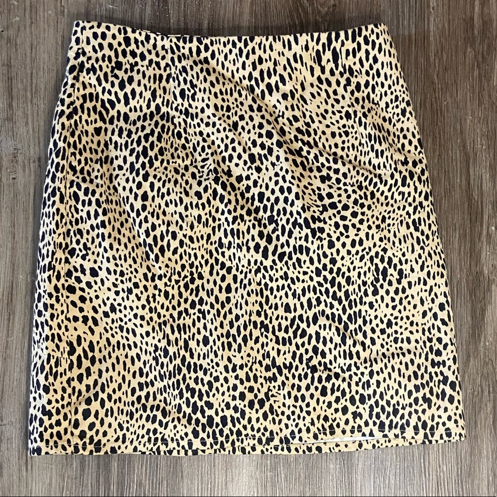 Brandy Melville Cheetah Skirt